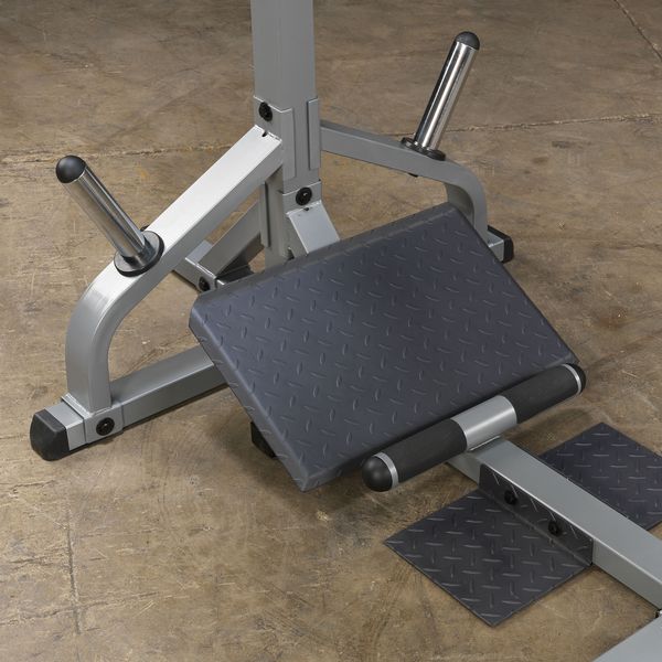 maquina fitness para sentadilla y pantorilla parado gscl360