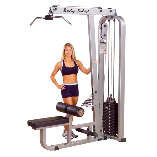 maquina fitness aparato para gimnasio equipo para gimnasio lat bar remo SLM300G body solid