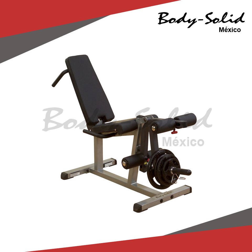 Equipo para gimnasio banca para extensiones y femoral acostado Body Solid GLCE365