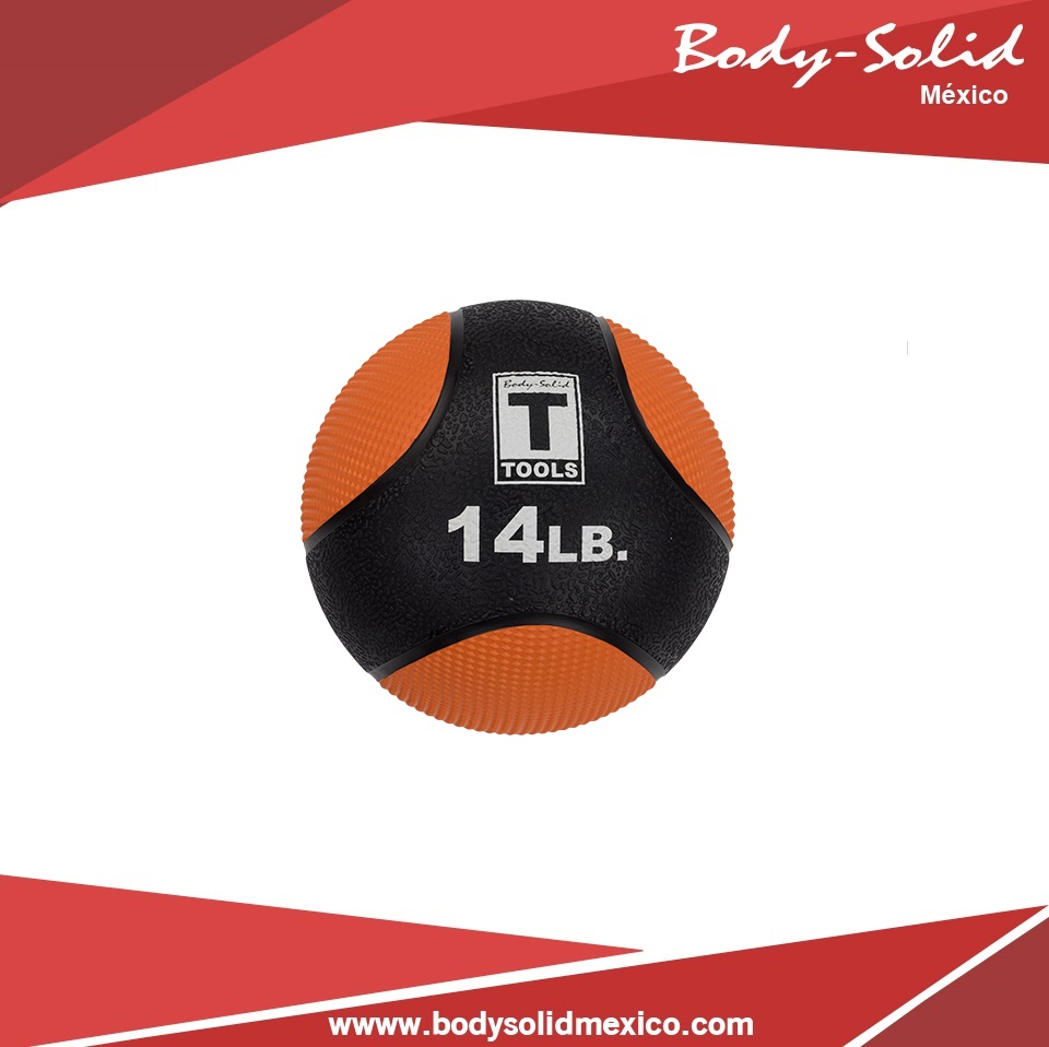 ejercicio funcional pelota medicinal body solid BSTMBP14